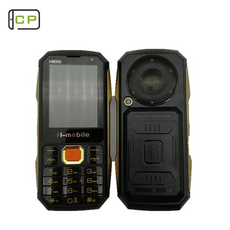 Original H Mobile H8000 Push Button Cell Phones With Fm Java Bluetooth