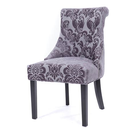 Hd Couture Madison Rollback Fan Damask Chair