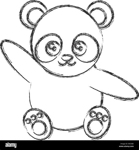 Panda Bear Cut Out Stock Images And Pictures Alamy