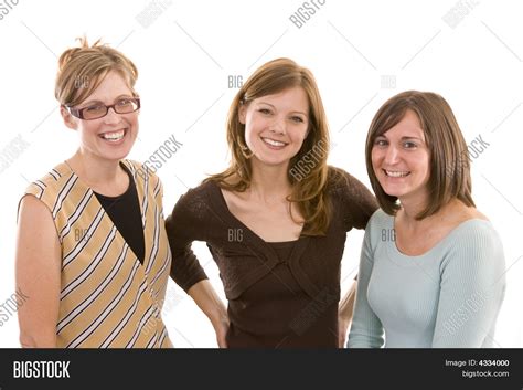 Three Women Image And Photo Free Trial Bigstock