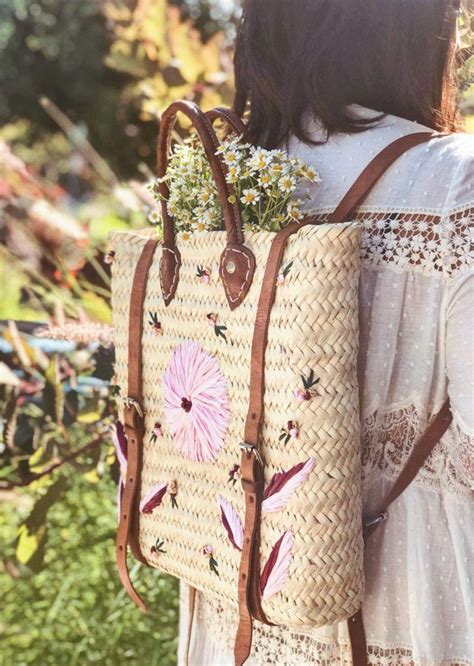 Diy Embroidered Straw Bag Honestly Wtf Straw Bag Bags Straw Bags