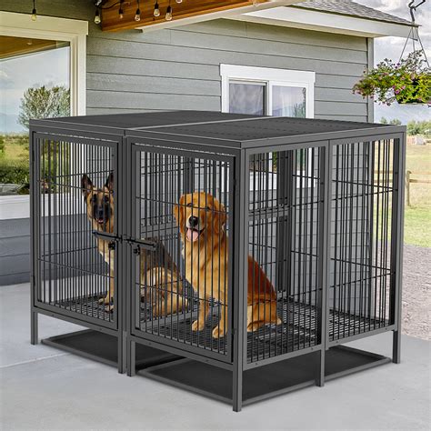 Tucker Murphy Pet™ 52 Inch Dog Crate With Divider Panel Heavy Duty Pet