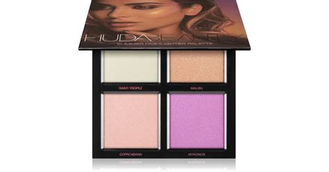 Huda Beauty 3d Summer Highlighter Highlighting Palette Notinoie