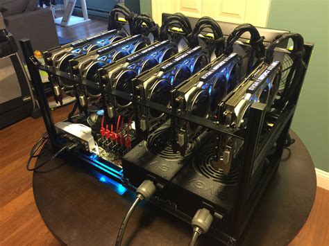 First X6 1080ti Ftw3 Mining Rig Finally Complete Rgpumining