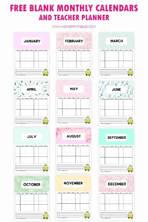 Free Teacher Planner Printable 55 Pages To Keep You Organized