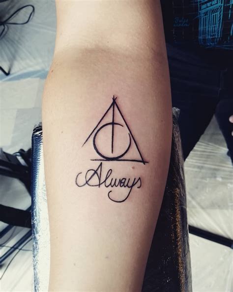 Tiny Harry Potter Tattoo Ideas That Any Witch Or Wizard Will Love