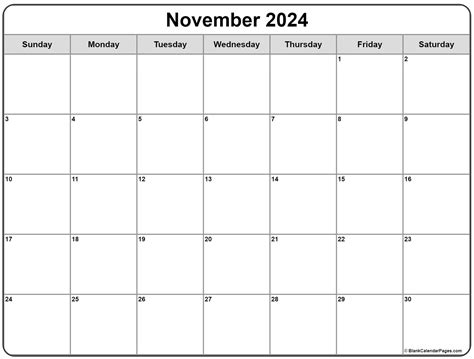Editable November 2022 Calendar Customize And Print