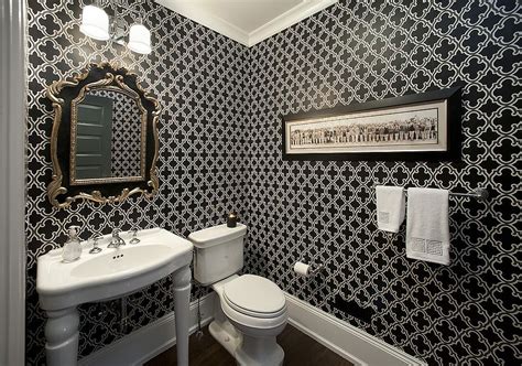 Always On Trend 20 Powder Rooms In Black And White