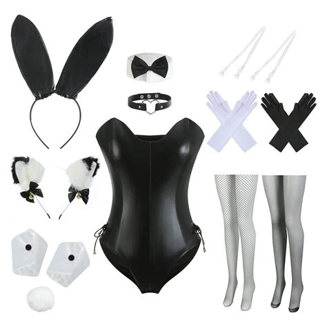 deliby bunny anime girl 12pcs women costume bunny rabbit etsy australia