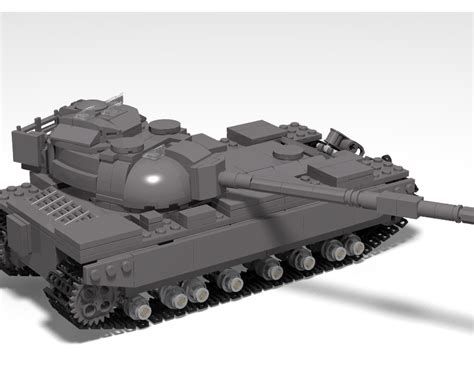 Lego Moc Fv215b Heavy Gun Tank By Gunsofbrickston Rebrickable Build