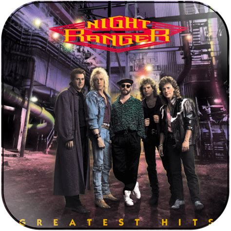 Night Ranger Greatest Hits Album Cover Sticker