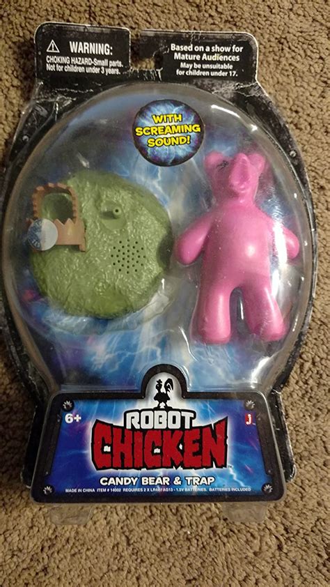 Jazwares Robot Chicken Action Figure Candy Bear Toys And Games