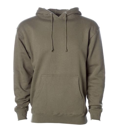 Heavyweight Hooded Pullover Sweatshirts Classic Colors Independent