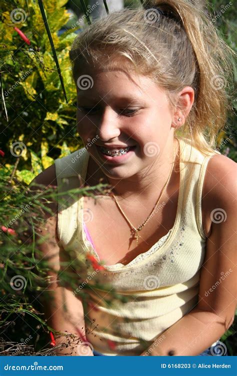 Young Girl Stock Image Image Of Expressing Beautiful 6168203