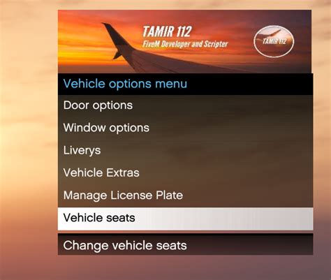 Vehicle Options Menu Releases Cfxre Community