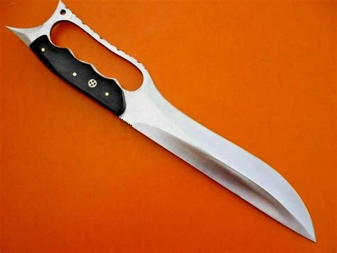 Custom Handmade D2 Tool Steel Hunting Bowie Knife Survival Knife