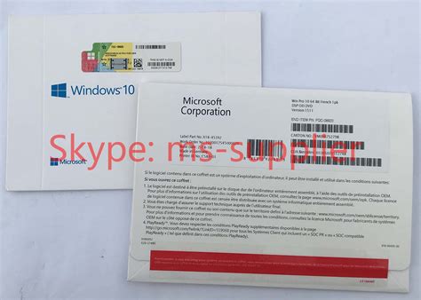 Oem Microsoft Windows 10 Pro Pack Genuine License Key With Multi