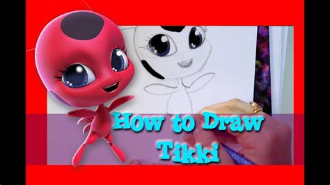 Tikki Miraculous Ladybug Drawing