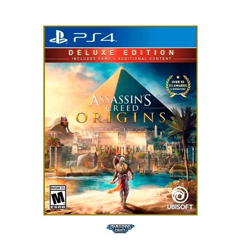 Assassins Creed Origins Deluxe Edition Ps4 I MÍdia Digital Diamond Games