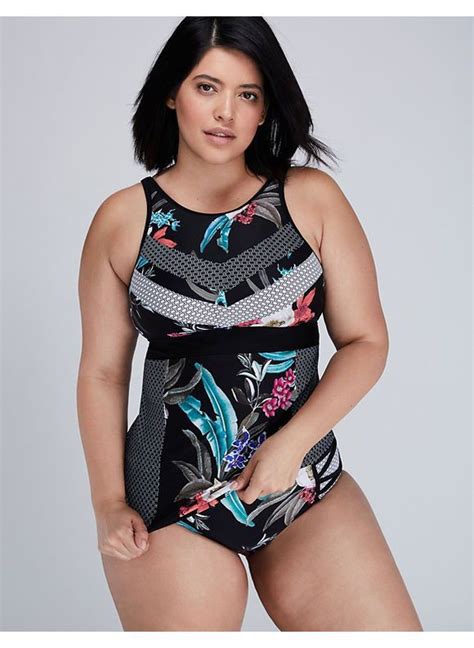 Take A Look At The Fashion Model Plus Size Swimwear Plus Size Swimsuit Ideas Lane Bryant