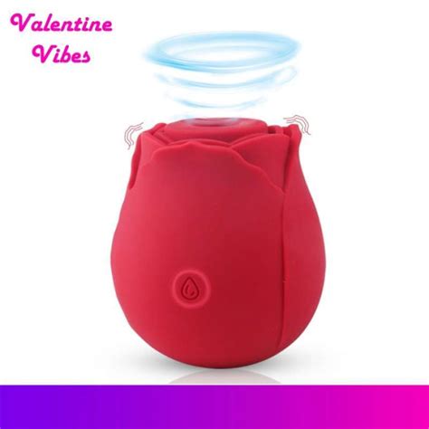 Promo Valentine Vibes Rose Clitoris Sucking Vibrator Sex Toys Diskon 23 Di Seller Medika Center