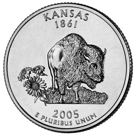 2005 D Kansas State Quarter Premium Collectible State