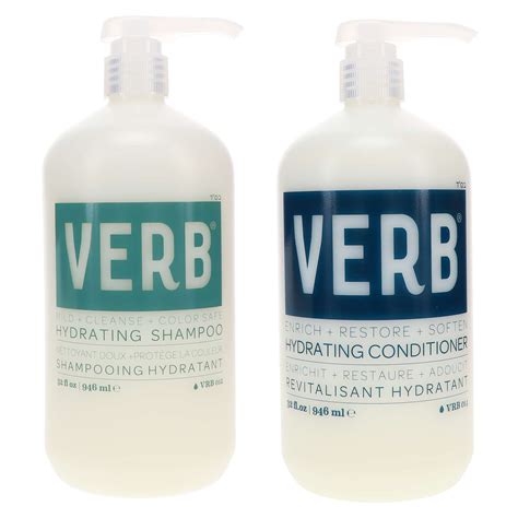 Verb Hydrating Shampoo 32 Oz And Hydrating Conditioner 32 Oz Combo Pack