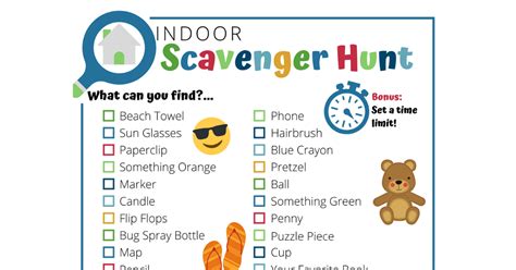Are you having trouble finding scavenger hunt items? Indoor Scavenger Hunt | Family Fun in Omaha