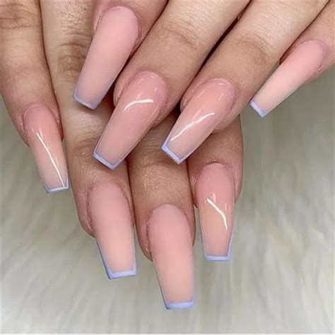 16 Long Coffin Nail Ideas Simple References Fsabd42