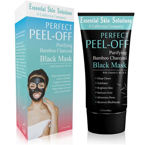 Black Charcoal Face Mask Peel Off Exfoliating Facial