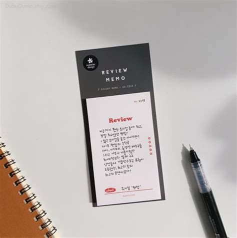 Daily Plan Sticky Notes Review Weekly Notepad Notepads Etsy