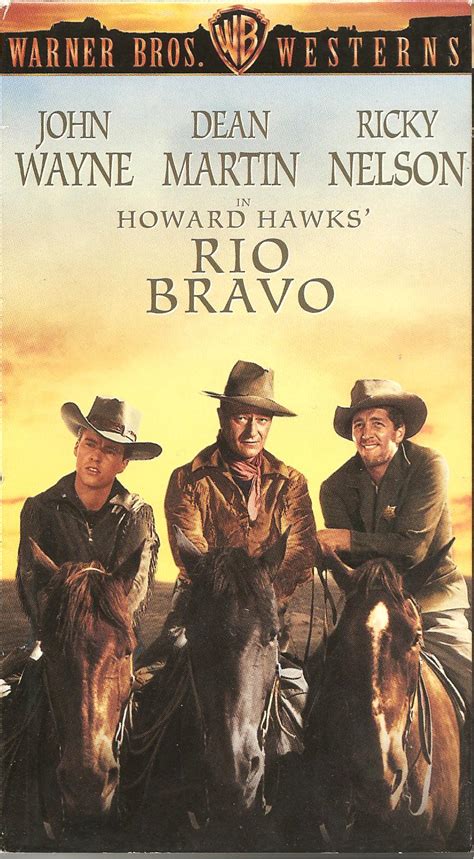 Aside from an enthusiastic blurb on the vhs case, i hardly knew. Schuster at the Movies: Rio Bravo (1959)
