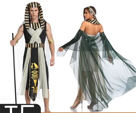 halloween couple cosplay egyptian pharaoh costumes ancient greek queen robe zg 29 95 picclick