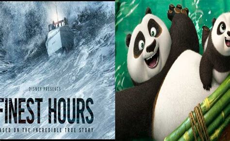 Kung Fu Panda 3 Y The Finest Hours Mejores Estrenos