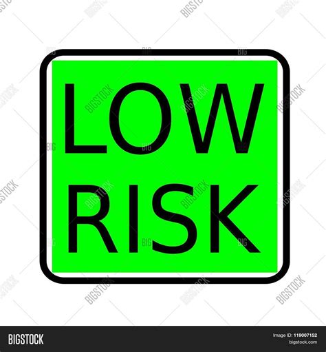 Low Risk Black Stamp Image And Photo Free Trial Bigstock