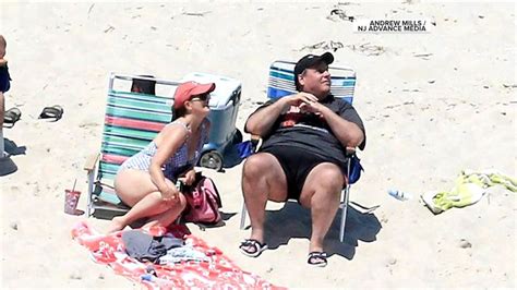 Download and create your own christie closed beach chair image. N.J. Gov. Chris Christie Pushes Back After Being Spotted ...