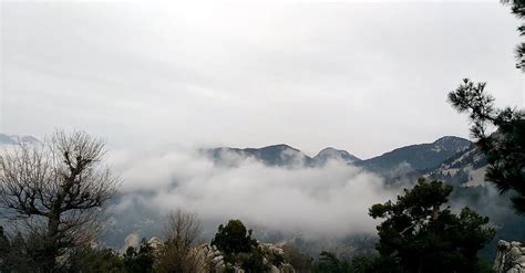 Thick Fogs Covering The Mountain Slopes And Valleys Free Stock Video