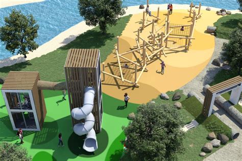 Custom Commercial Playground Projects Playmore Recreational Products