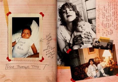 Courtney Love Diary Photography Journal Art Journal Therapy