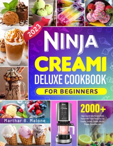 Ninja Creami Deluxe Cookbook For Beginners Days Easy Tasty Recipes Book Homemade