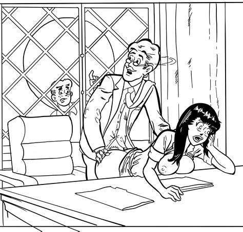 Rule 34 Archie Andrews Archie Comics Bent Over Bent Over Desk Betty