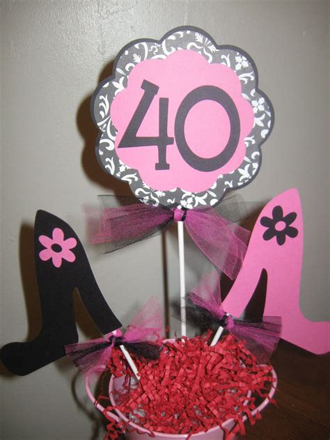 40th Birthday Decorations Centerpiece 20 Best Ideas 40th Birthday Party  40th Birthday Party