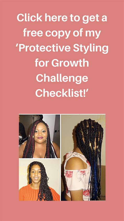 Box braids can be done with natural hair or with extended hair for extra length, thickness, and fullness, she says. How Protective Styling can Help to Grow Longer Natural ...