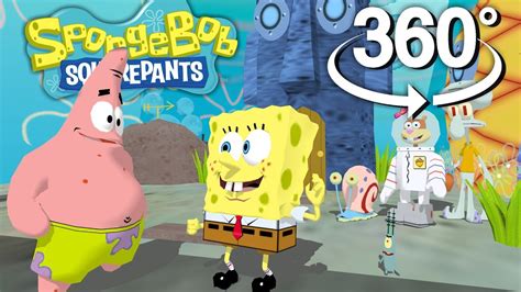 Spongebob Squarepants 360° How To Blow A Bubble Technique The