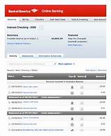 Bank Of America Online Mortgage Statement Images
