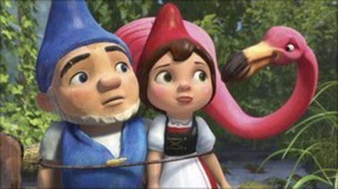 Animated Gnomes Top Uk Box Office Chart Bbc News