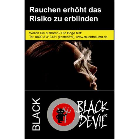 Black Devil Zigaretten Black Original Pack Jetzt Kaufen