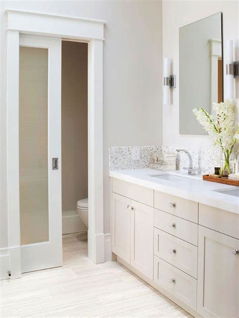 20 Bathroom Pocket Door Ideas