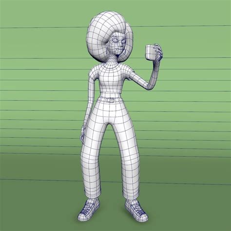 3d model pack 12 characters vr ar low poly animated cgtrader