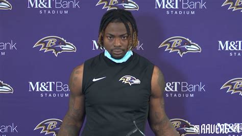 Check the detailed information on gus edwards, rb baltimore ravens player: Gus Edwards: Strong Running Is 'What's Expected'